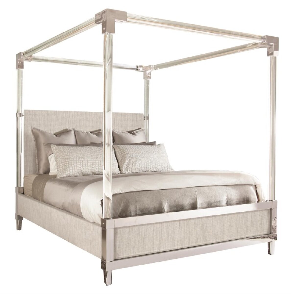 72495ce2909d45e7fec21ab6cbc9824d Rayleigh Fabric Canopy Bed King - Image 1