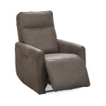 Vivica Leather Power Recliner - Dark Brown - Image 6