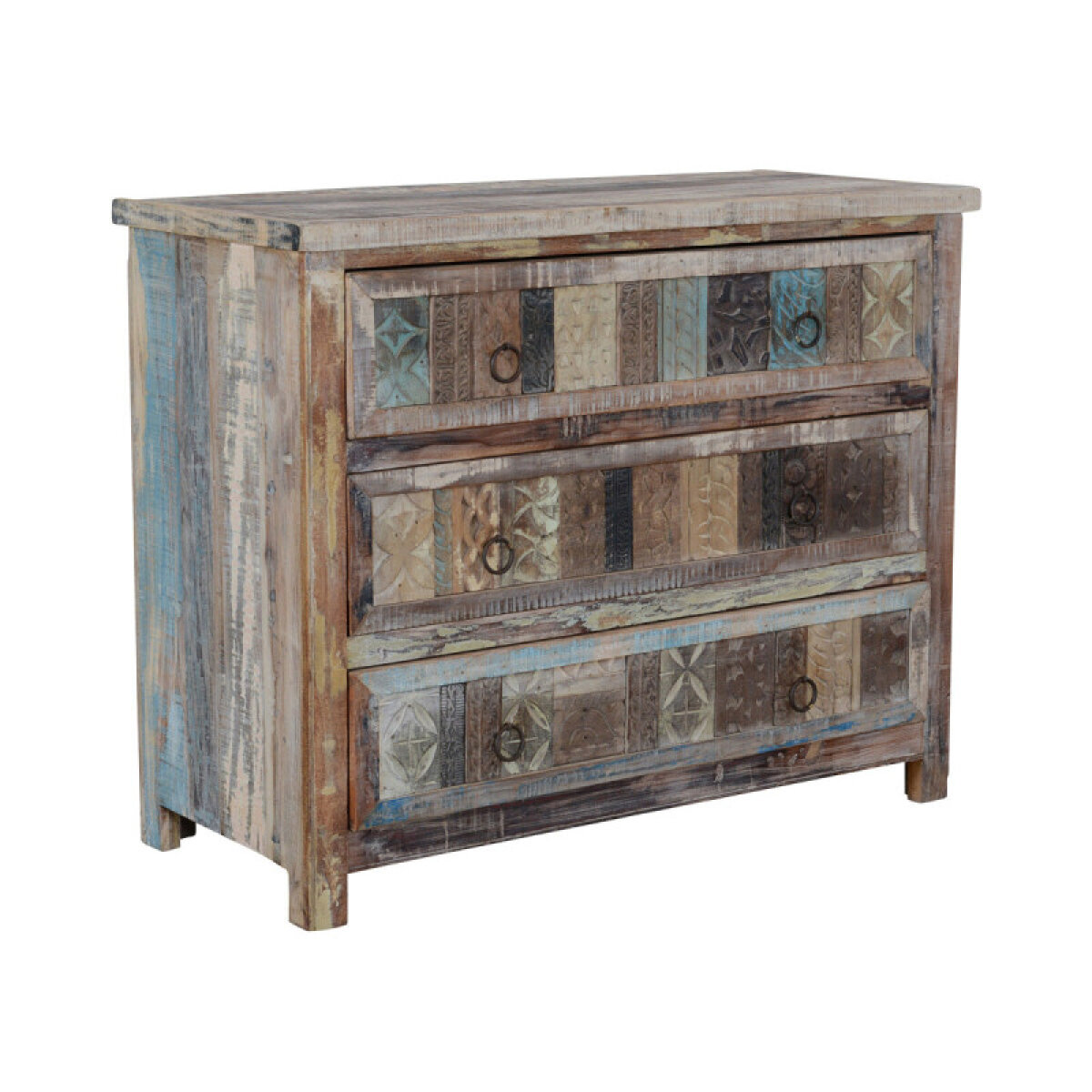 7350f910058e6b33d63c20109d4bd4ef Baltim Reclaimed Wood 3dwr Print Block Cabine - Butterwood Blend - Image 1