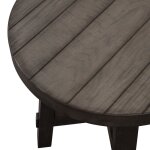 Modern Farmhouse Splay Leg Round End Table - Image 6