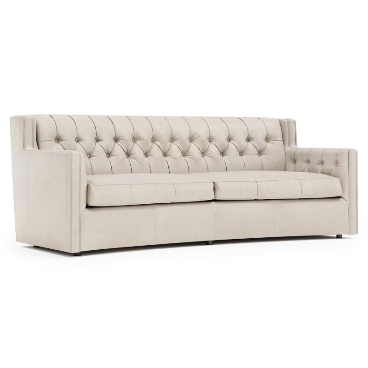 73e453e0fc2c99bd5d5fdfc1b4b8b148 Candace Leather Sofa Without Pillows & Nails - Image 1