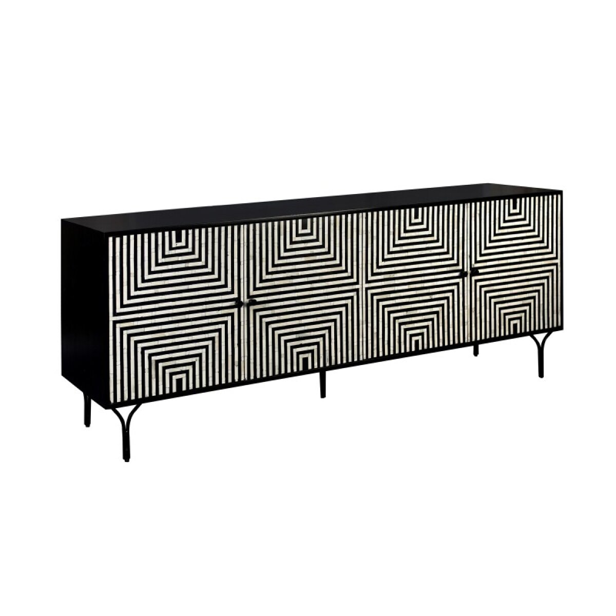 74035eff3f8dc706314c36ce2c69ebe9 Atlas Four-Door Sideboard - Image 1