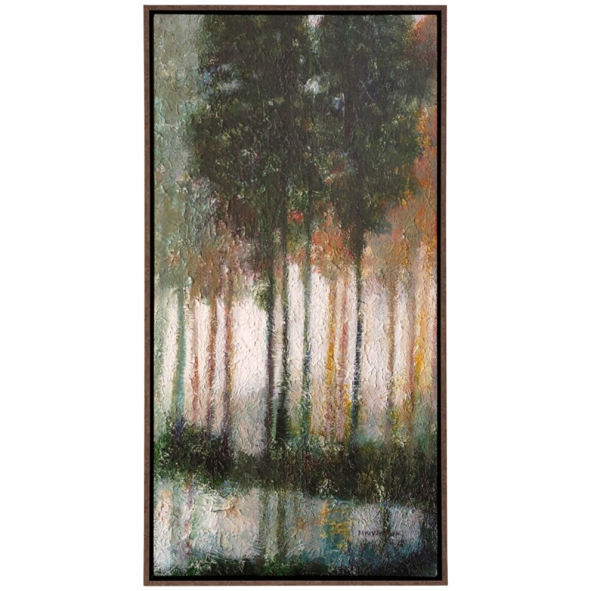 743e6bdaf0f58318dead1b9300c9bd97 Sawyer Creek Iii Norman Wyatt Home Framed Canvas - Image 1