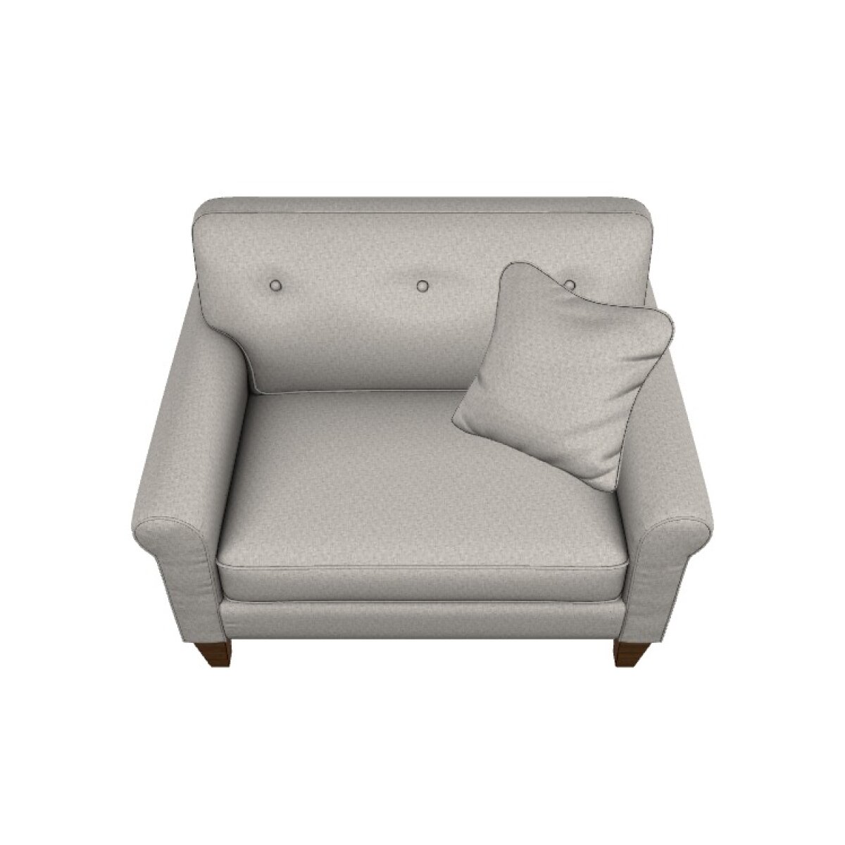 74c92e2a8d502a5b60ba8141d1f1ef96 Laurel Chair & A Half - Image 1