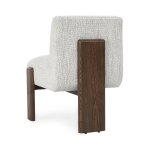 Chelsea Upholstered/wood Dining Chair - Pixel Ivory - Image 5