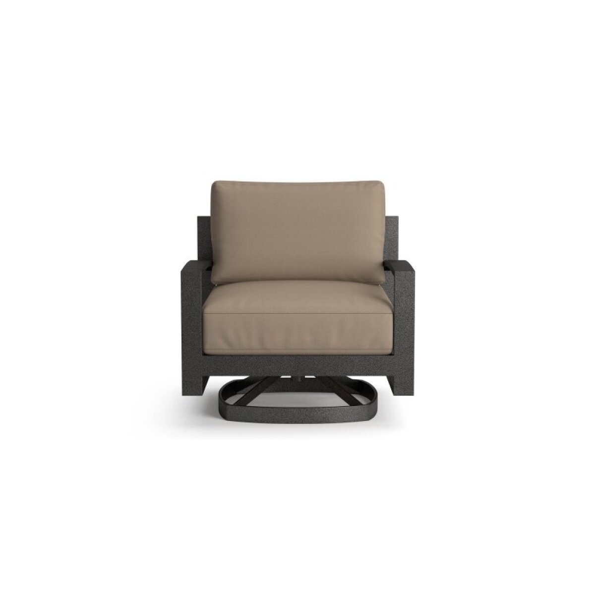 751ad8f4efc0083c8cb7bba1ae7cc7ac Bonavista Outdoor Arched Arm Swivel Rocker - Image 1