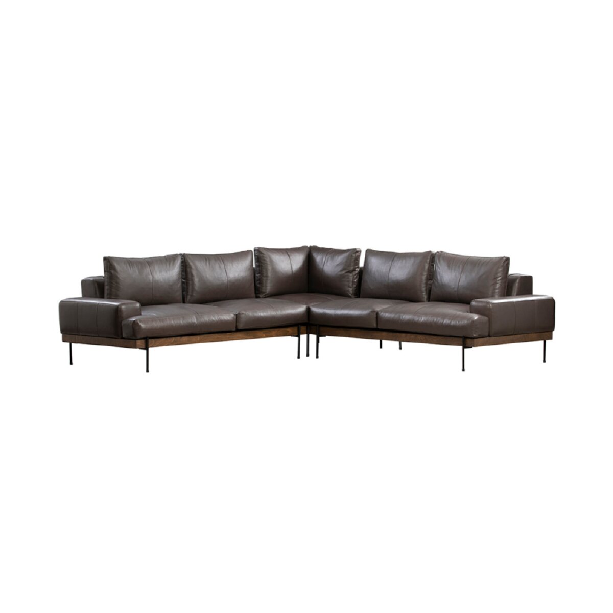 755c45b1008b6c90f839639dbd4ee65d Largo Leather Sectional Sofa - Image 1