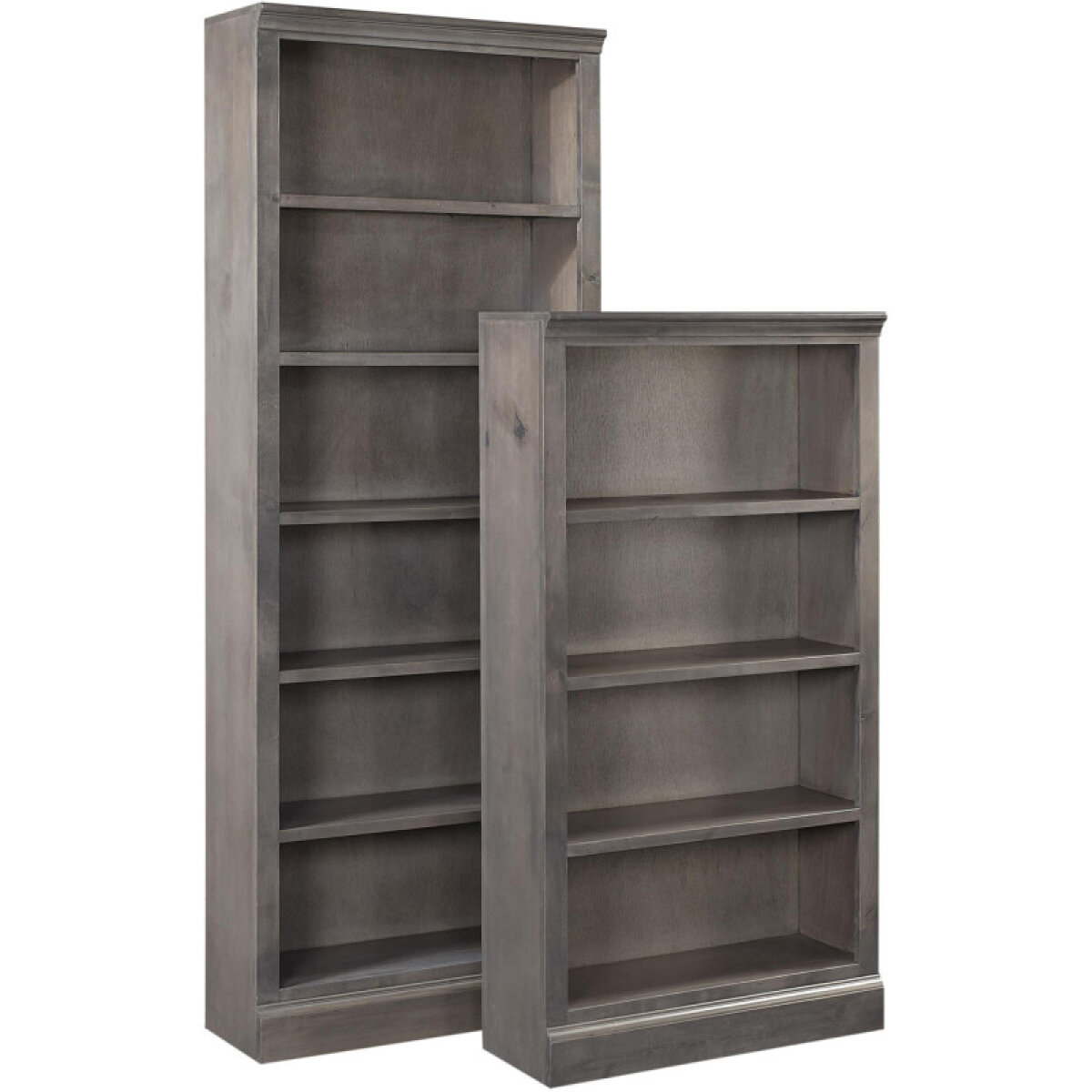 75e09befa7a03cb5e82eb3c6f0621bbb Churchill 60" Bookcase W/ 3 Fixed Shelves - Image 1