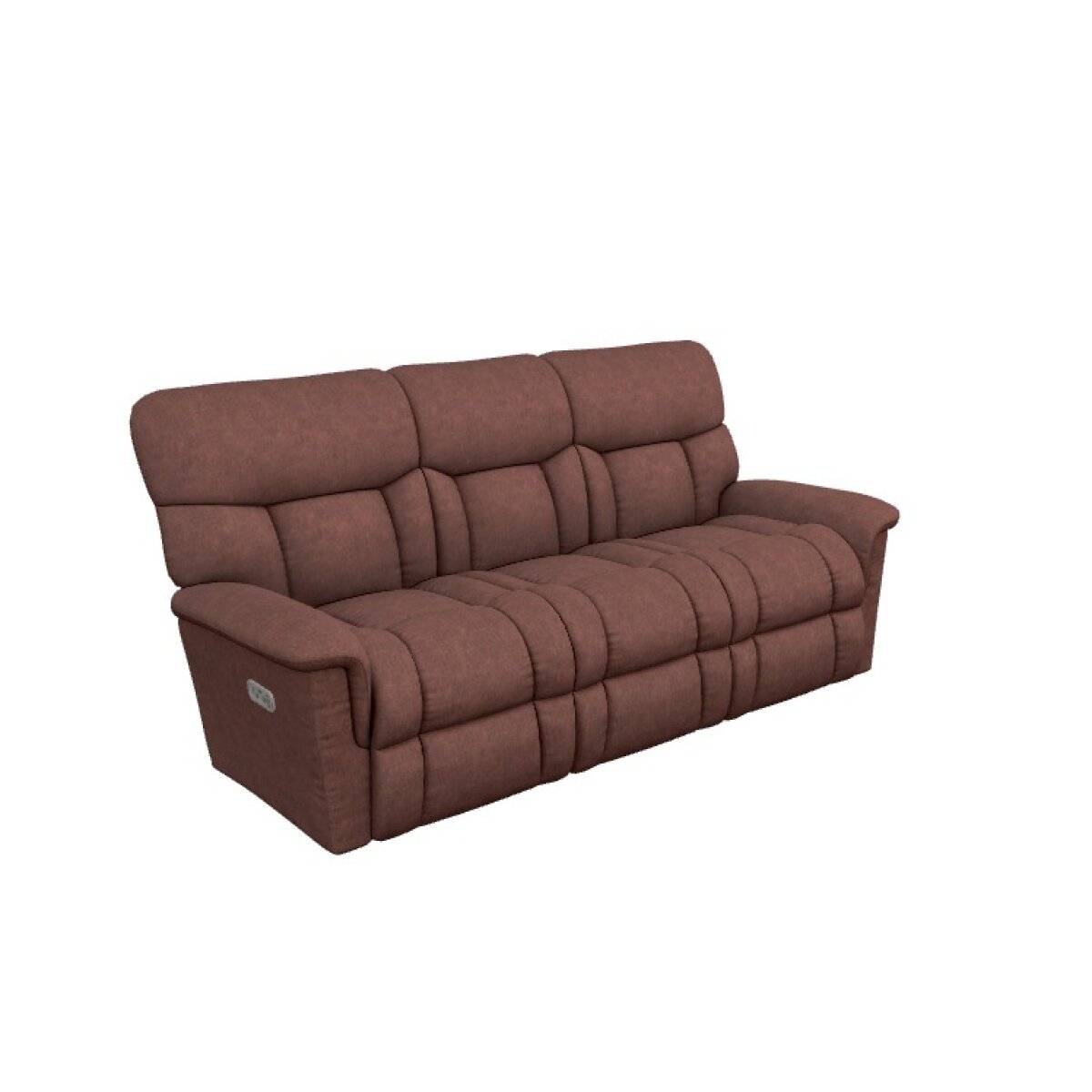 761b34a402d4357cb002383476120fa6 Mateo Power Wall Reclining Sofa W/ Headrest - Image 1