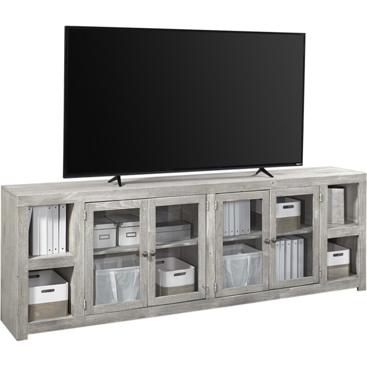 7635b5c9c7a5f76cc18a270ea318955e Avery Loft 97" Console W/ 4 Doors - Image 1