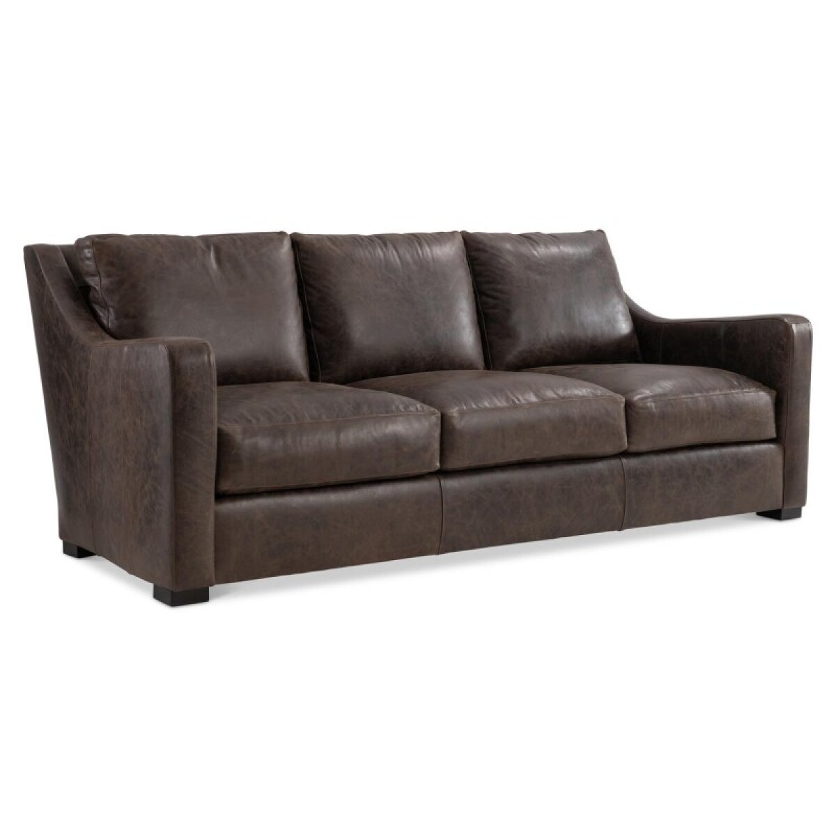 767d009c986c9f33feee3bc0705d89f9 Ventura Leather Sofa Without Pillows - Image 1