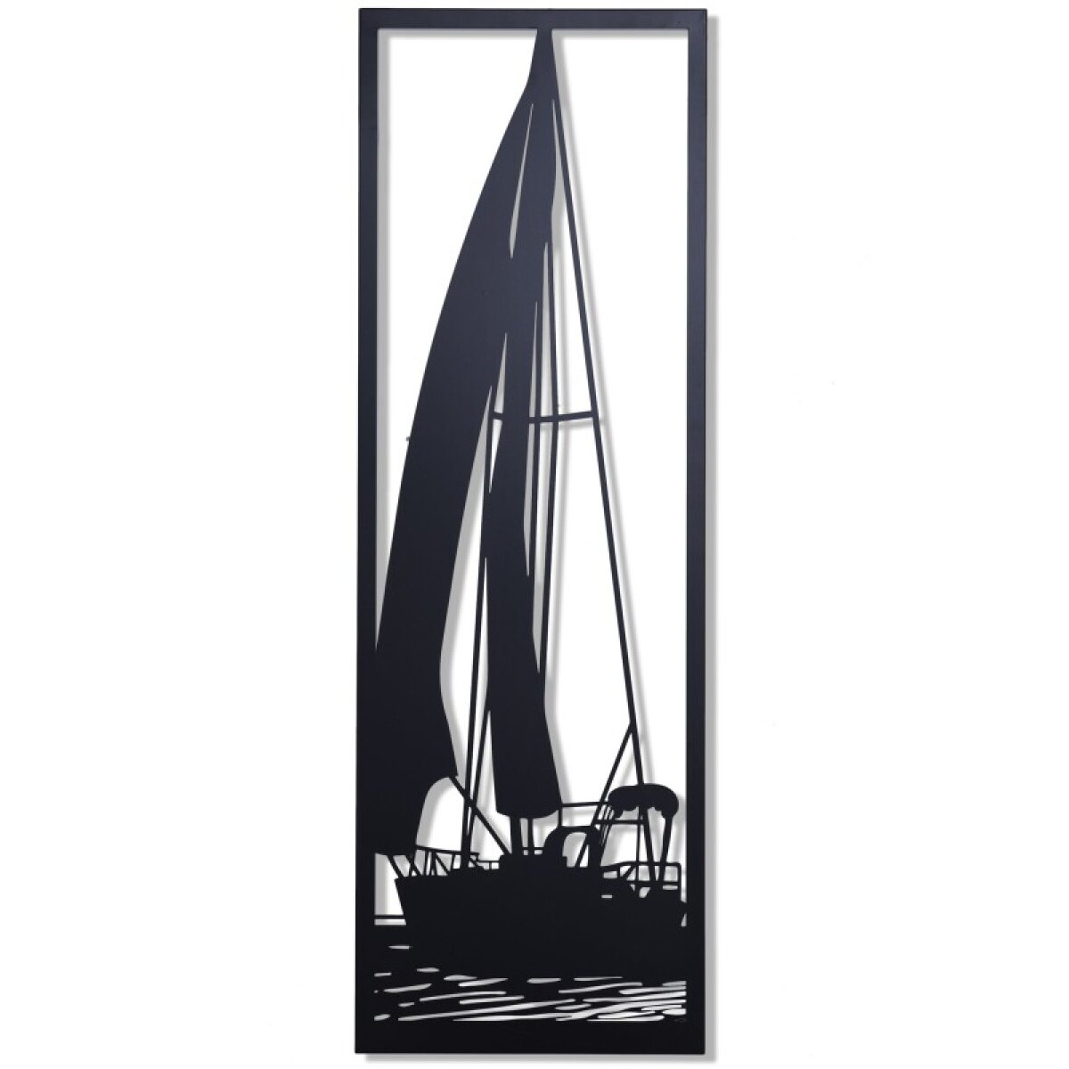 76b65ebe9fd25292710cfdb976f719fa Sailboat Silo Ii Heat Cured Finish Metal Art - Image 1