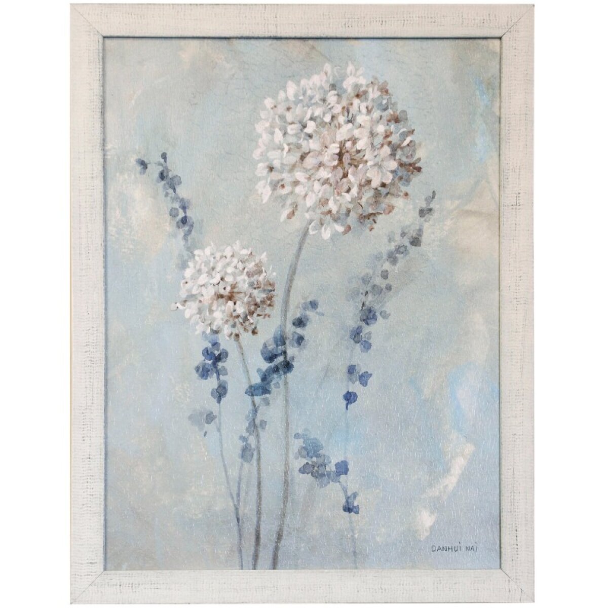 771238b68f0665e9545d84bf74338171 Airy Blooms I Textured Framed Print - Image 1
