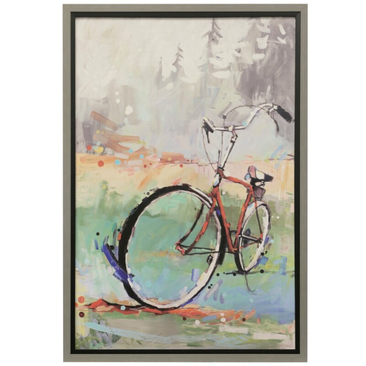 775162cc648100564502188bdc795251 When I Rise Textured Framed Print - Image 1