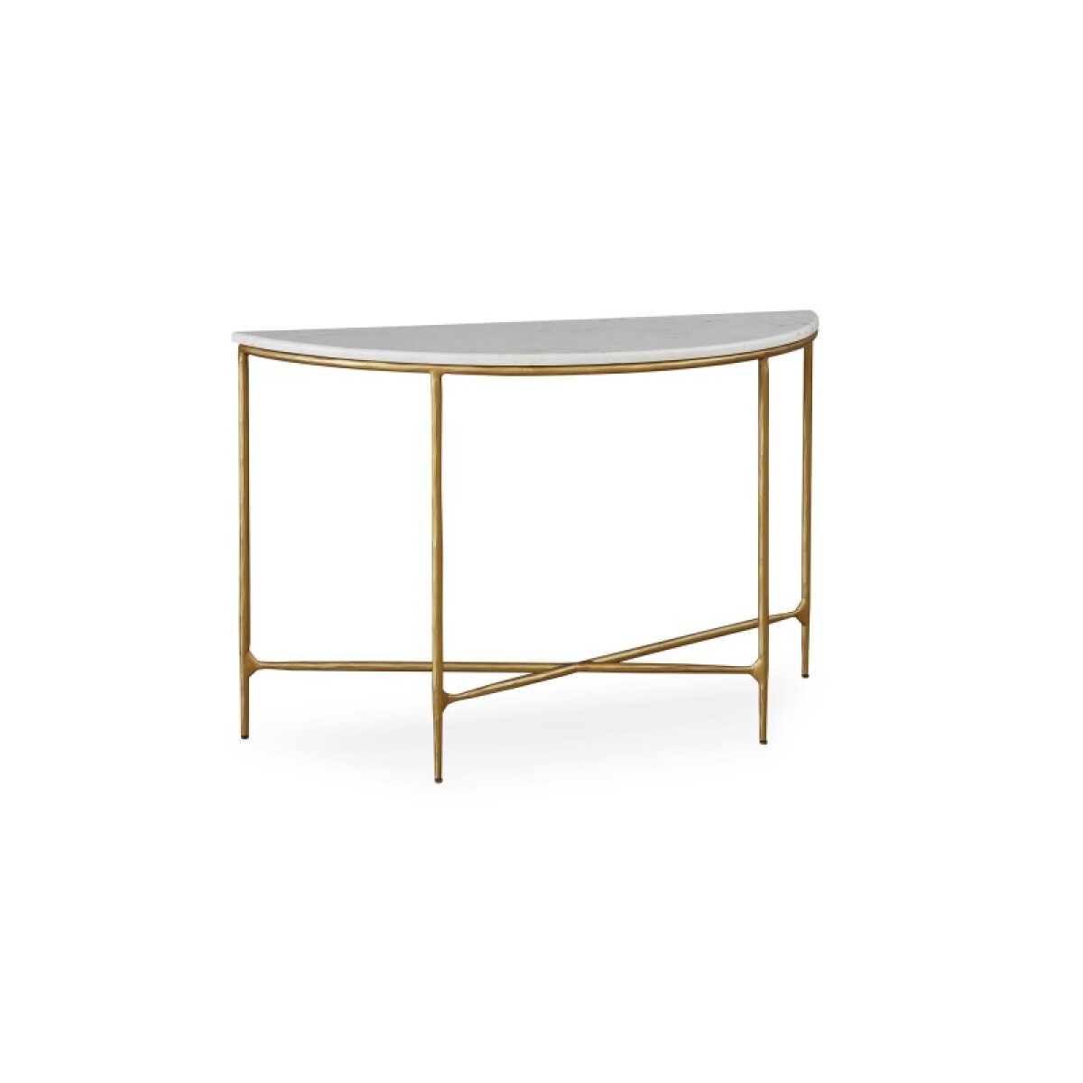 77ec9b1256b5dc10fcd0677a8b6644e7 Keswick Demilune Console Table - Image 1