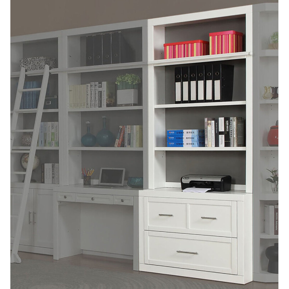 77f691d9199ecadfe22a951a088eb66f Catalina 2pc 40" Lateral File & Hutch - Image 1