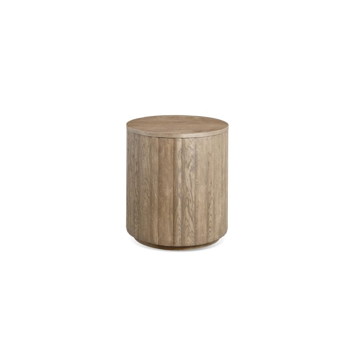 784424bfceb048e6f15b6da2b7819245 Andora Round Plinth End Table - Image 1