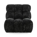 Roba Upholstered Swivel Lounge Chair - Zinc - Image 3