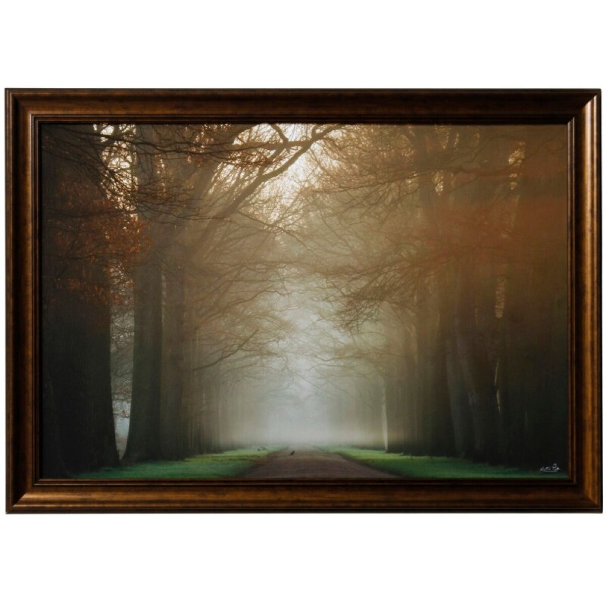 7854756141cd55b863afa53d95494acf On My Way Framed Print Under Glass - Image 1