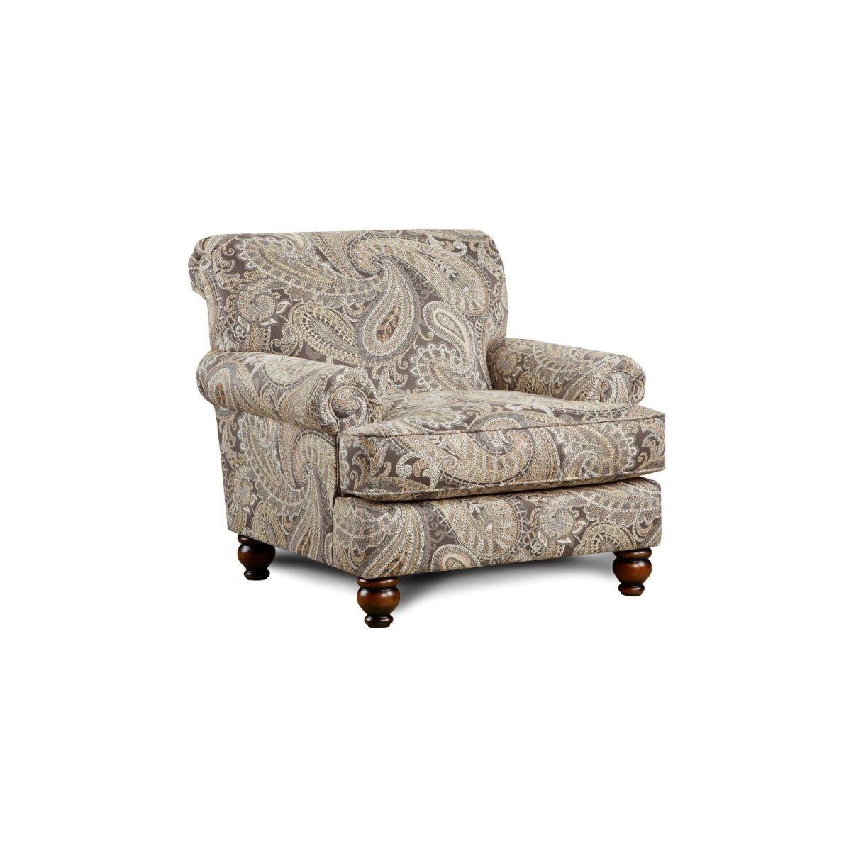 787ba4e4b6407834744fac3bf58f203f Capernicus Cobblestone Accent Chair - Image 1