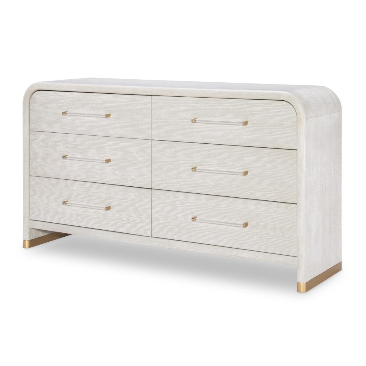 788443fe366f465656f453824e266469 Six Drawer Dresser Oyster 3300-1200 - Image 1