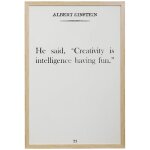 Dann Foley Lifestyle Einstein Quote Framed Print Under Glass