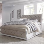 Magnolia Manor King Uph Sleigh Bed