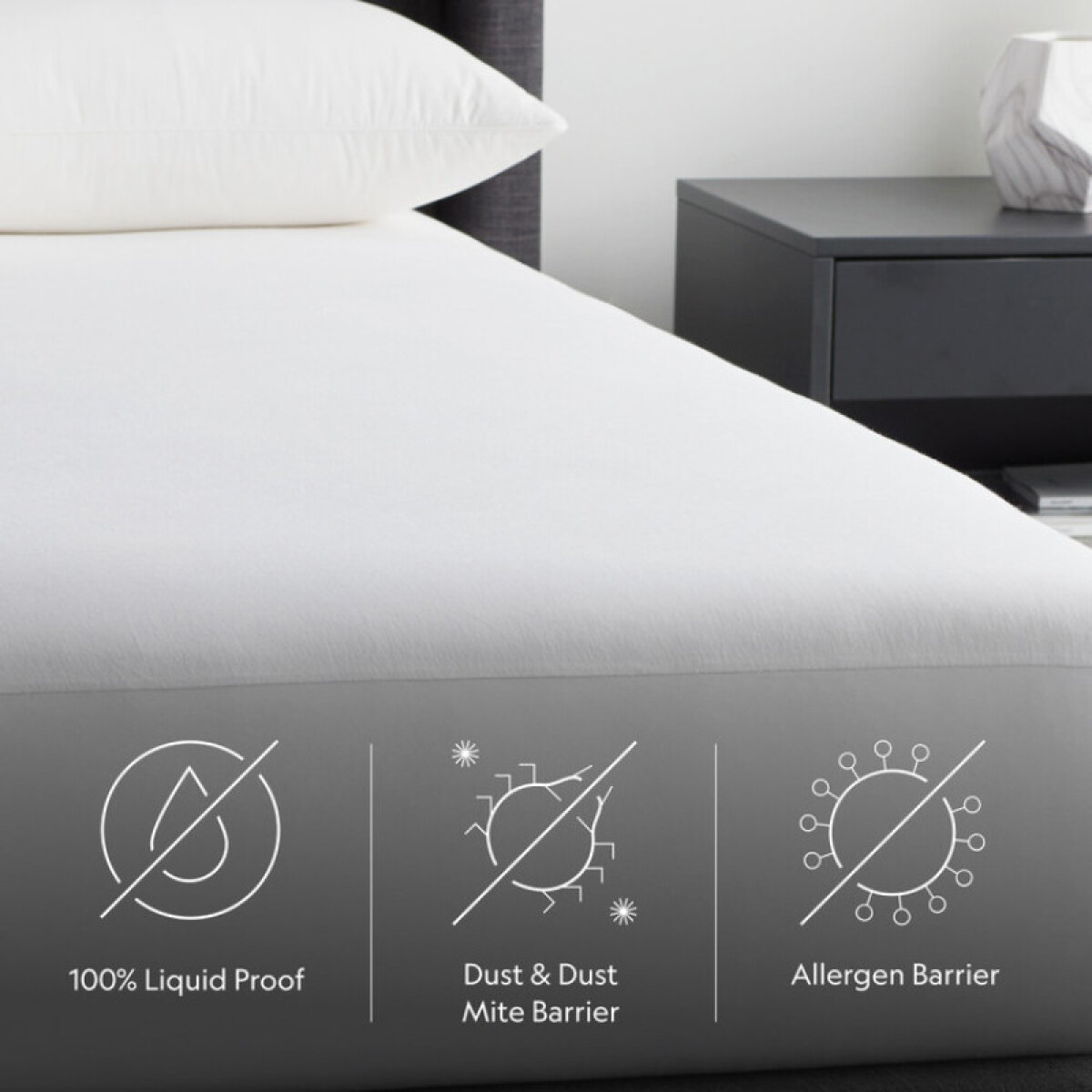 799917f979ab2e19d3aded88a17e06a3 Five Sided™ + OmniPhase™ Mattress Protector - Image 1