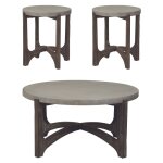 Cascade 3 Piece Set (1-Cocktail 2-End Tables) - Image 3