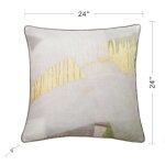 Austin Allen James Forest Drift Linen Art Printed Pillow - Image 6