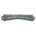 Donovan Upholstered Sectional - Gray - Image 3
