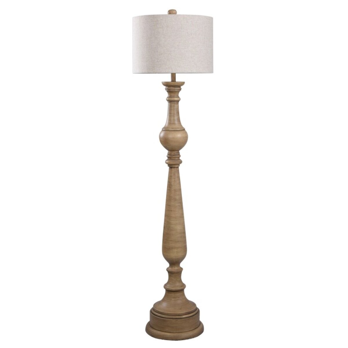 7a095e8c2dc17f4f9ca4b614d1356529 W 655inch Light Taupe Trad Turned Rsn Flr - Image 1
