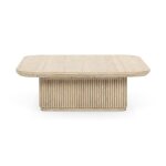 Vander Solid Wood Square Coffee Table - Image 4