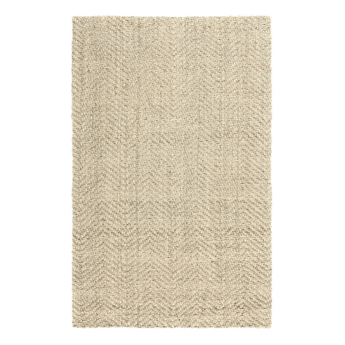 7a20e362c3ea1555abe75a16fc7de902 Herringbone Rug - Ivory - Image 1