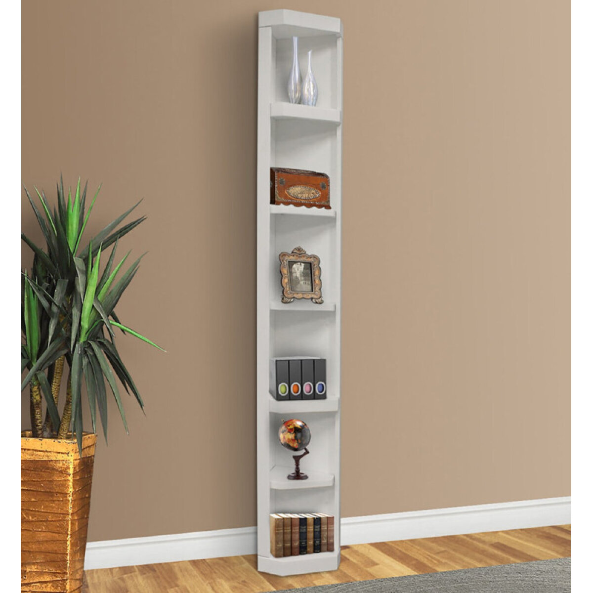 7a9027a6d1567aca363505af2fce3cb8 Catalina Outside Corner Bookcase - Image 1