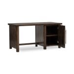 Norwood Solid Wood Desk - Bark Brown - Image 4