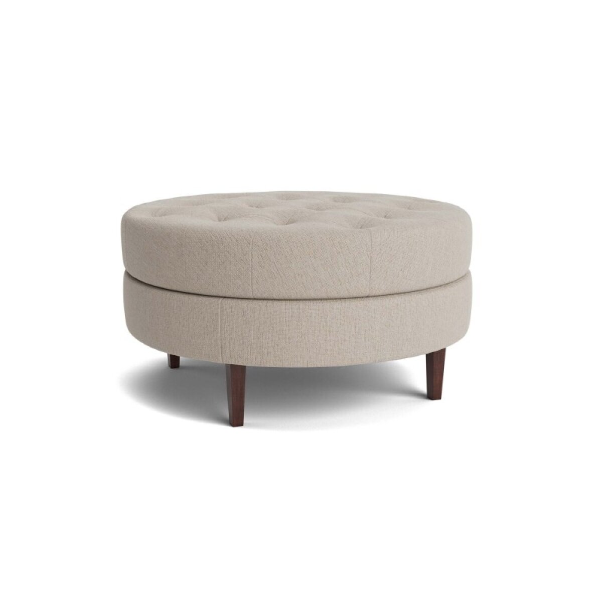 7af3cf21aead5157fc35e81889a1ab43 Delway Round Ottoman - Image 1