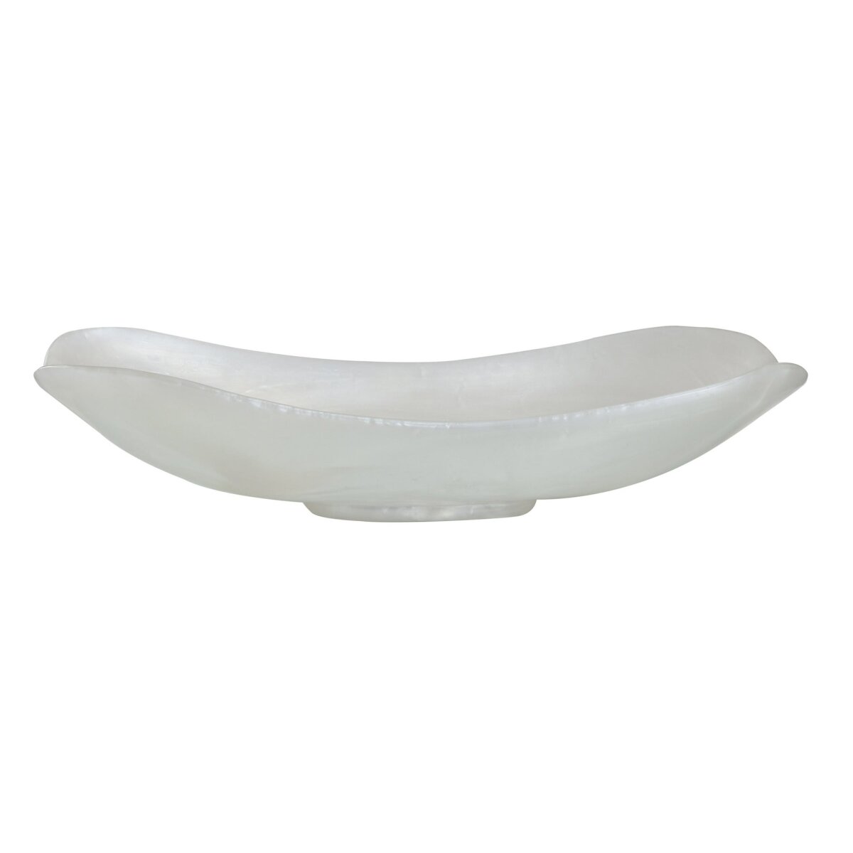 7b1452bd1b2673d2ae59cb90dc4f113c Tibby Tray | Pearl White Finish On Resin - Image 1