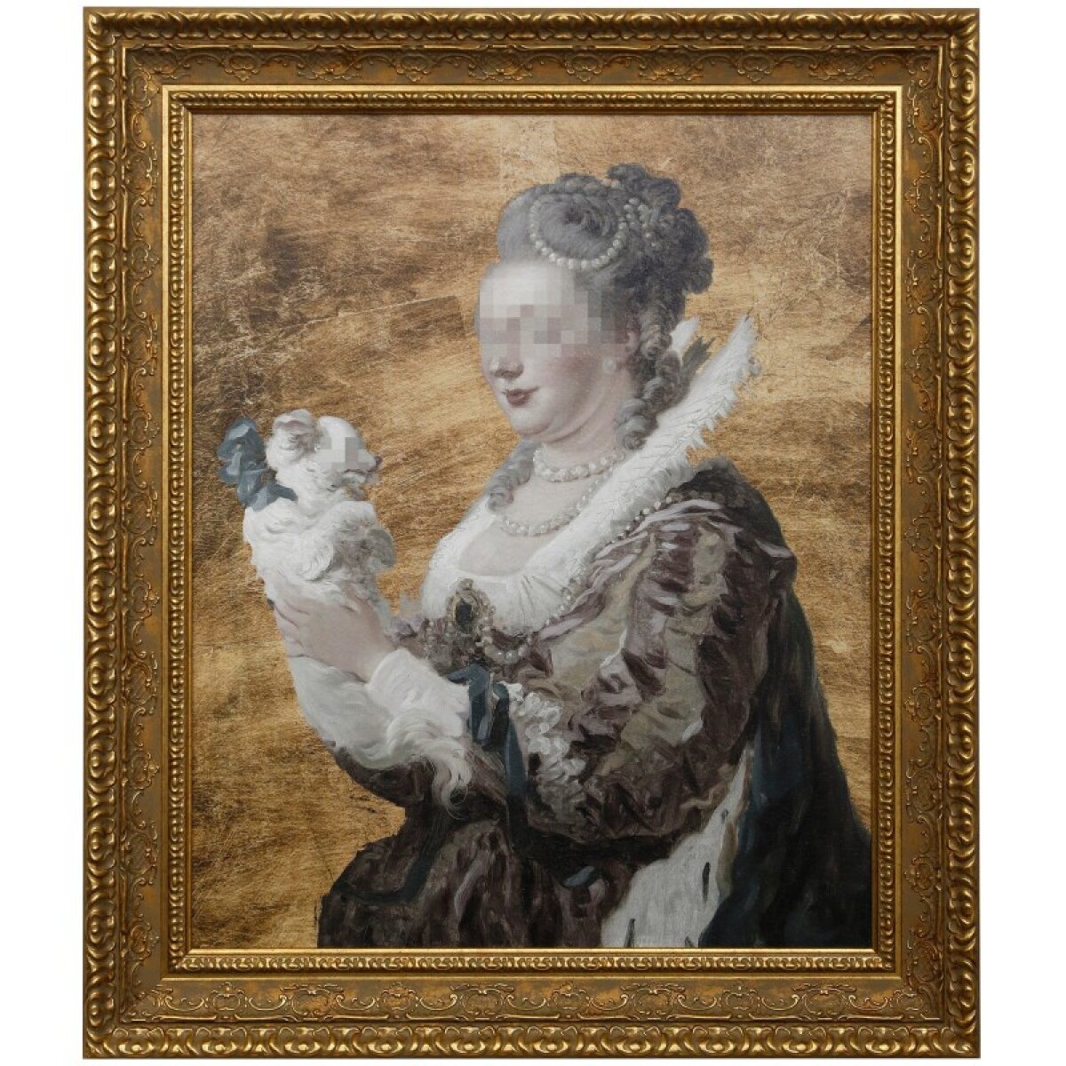 7b3de1bf99a384b74e8f2a63c29a16e5 Dann Foley Lifestyle Masked Master I Textured Framed Print - Image 1