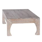Dann Foley Lifestyle Set Of 4 Wooden Tabletop Nesting Tables Natural Antique Finish - Image 6