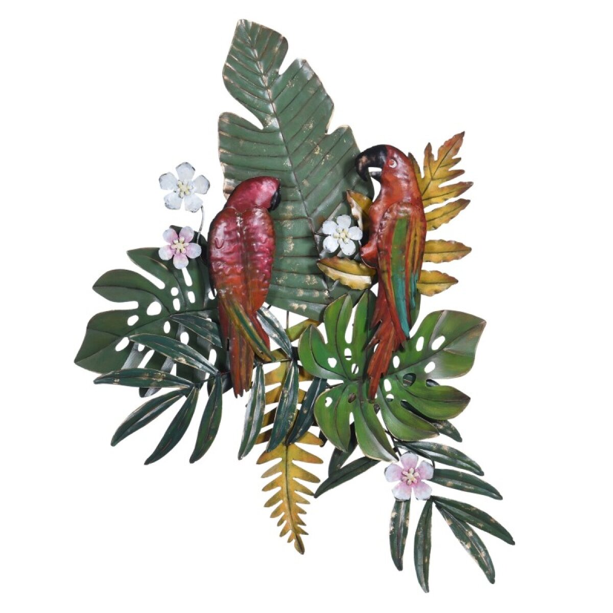 7cdd4001c5fe0042fd4fe8835bb86a15 Tropical Duo Metal Tropical Birds - Image 1