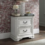 Magnolia Manor 2 Drawer Night Stand