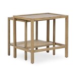 Devin Solid Wood Nesting Accent Tables - Image 9