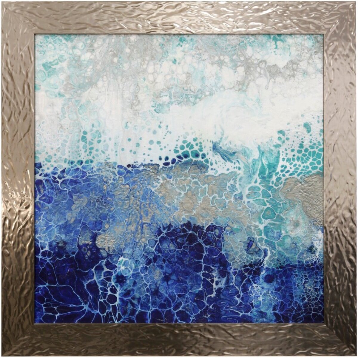7d58c8be14840b64dc4528c9d20cfaa6 Dappled Light Textured Framed Abstract Print - Image 1