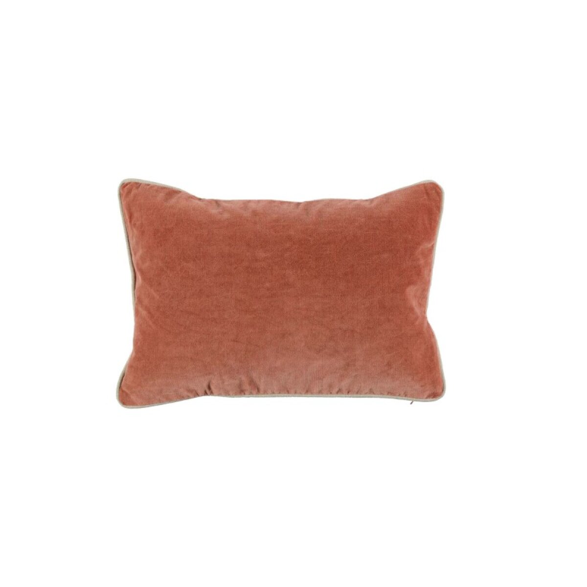 7e793bd0b03f1e40944372483731b2e9 Heirloom Velvet Terra Cotta Lumbar Pillow Cover + Insert - Image 1