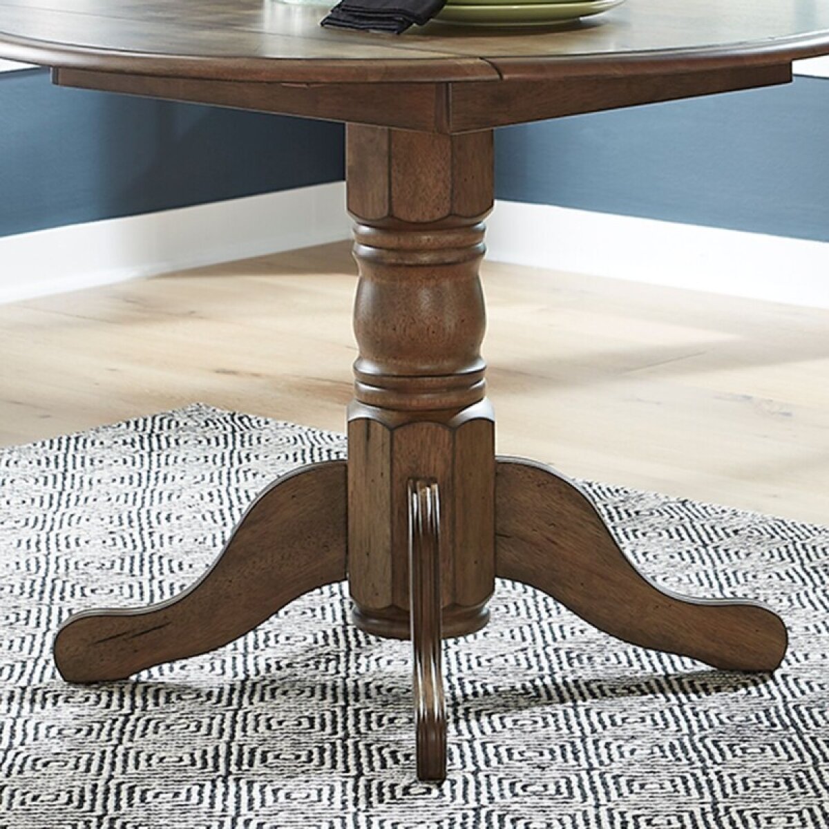 7f4ccbea94495e54b0f4ad633c53f821 Carolina Crossing Drop Leaf Table Base - Image 1