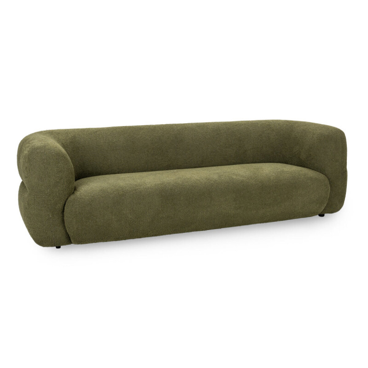 7f5546a4af345bb8b4d33b48a8ab4406 Faris Upholstered Sofa - Dark Olive - Image 1