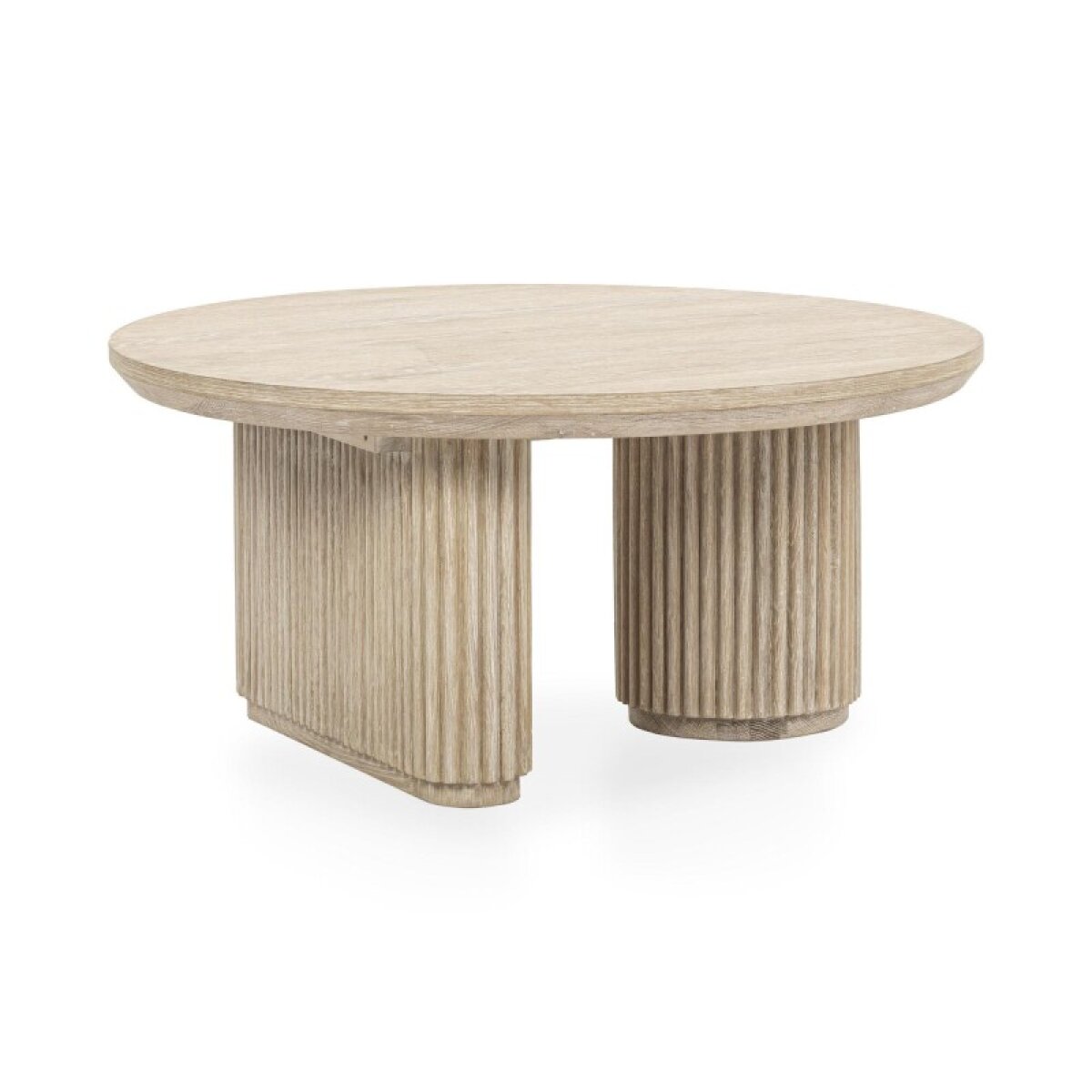 7f576d7c399b3dfb59770192a8bc38d6 Vander Solid Wood Round Coffee Table - Image 1