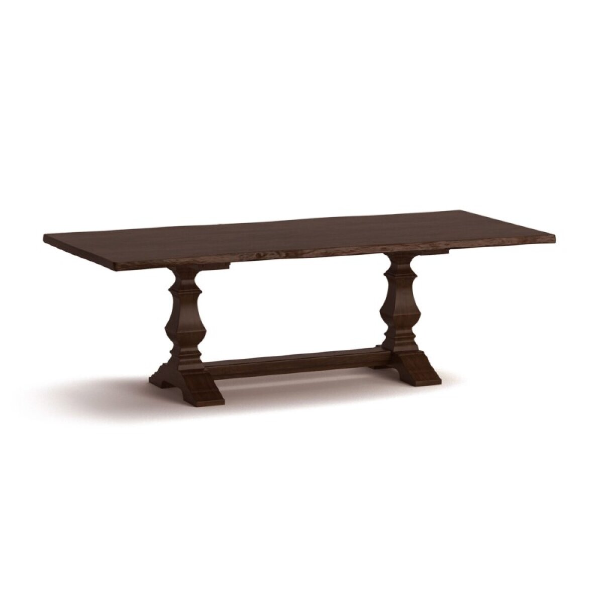 7f5ff0927a5620e9f62a24f98524b51b Harvest Live Edge Rectangle Dining Table - Image 1
