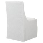 Coley Armless Chair, White - Image 7